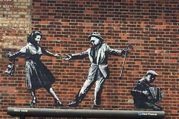 Banksy's spraycation - quietly confident