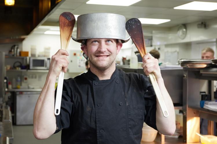 Does wearing an ice bucket make you look more Scottish? 