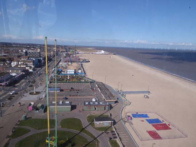 View to north from big wheel